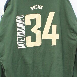 GIANNIS ANTETOKOUNMPO MILWAUKEE BUCKS FULL ZIP NBA HOODIE